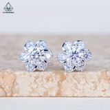  EX134 5mm Bông tai xoáy 6 cánh 