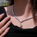  N701 Dây mặt liền FULL đá cz 