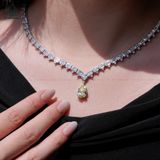  N701 Dây mặt liền FULL đá cz 