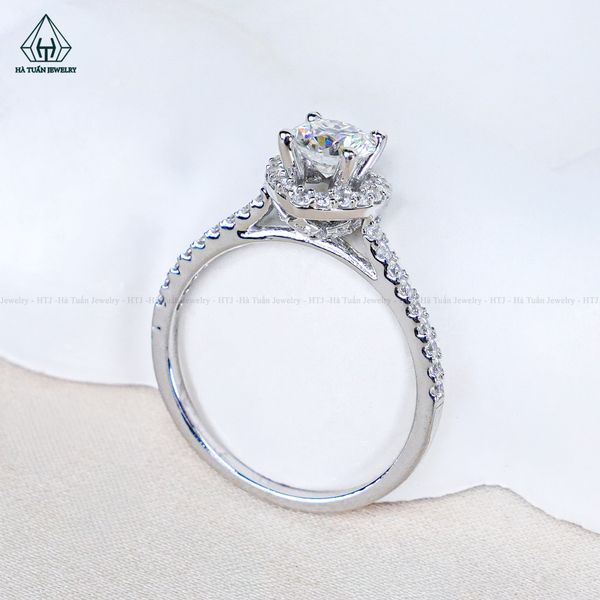  RX701 5.4mm Nhẫn nữ trái tim 