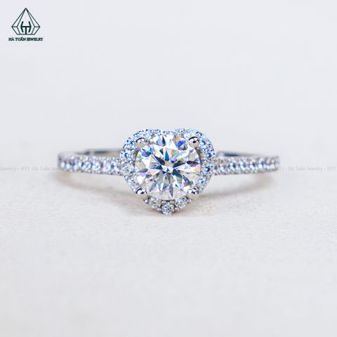RX701 5.4mm Nhẫn nữ trái tim