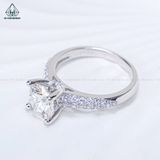  RX614 8.1mm Nhẫn nữ 2 hàng đá mũi nhọn 