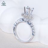  RX613 FULL MOIS 7mm Nhẫn nữ hoa đá 