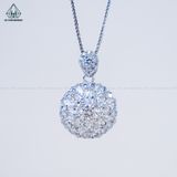  PX292 6mm Mặt dây chuyền hoa đá 