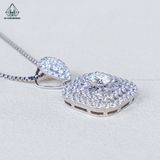  PX283 5mm Mặt dây chuyền vuông 