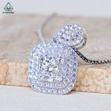  PX283 5mm Mặt dây chuyền vuông 