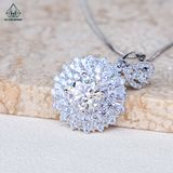  PX289 7mm Mặt dây chuyền hoa đá nhọn 