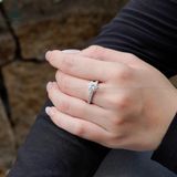  RX615 7.5mm Nhẫn nữ 6 chấu 