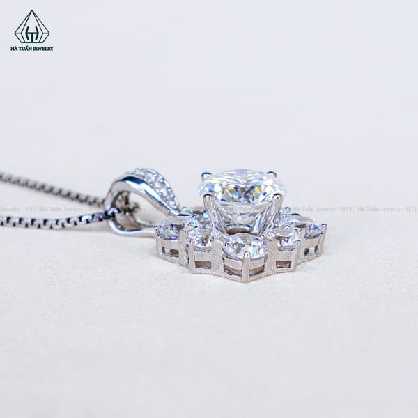  PX390 8mm Mặt dây chuyền vuông 