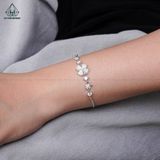  B065 Lắc tay rút cỏ 4 lá 