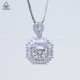  PX288 8mm Mặt dây chuyền vuông 