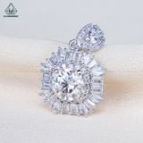  PX288 8mm Mặt dây chuyền vuông 