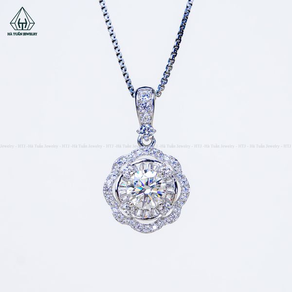 PX396 6.3mm Mặt dây chuyền tròn 