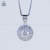  PX227 7mm Mặt dây chuyền hoa tròn 