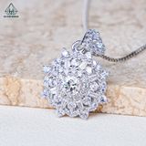  PX122 4.5mm Mặt dây phối baguette 