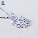  PX122 4.5mm Mặt dây phối baguette 