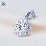  PX290 7.5mm Mặt dây chuyền hoa 10 cánh 