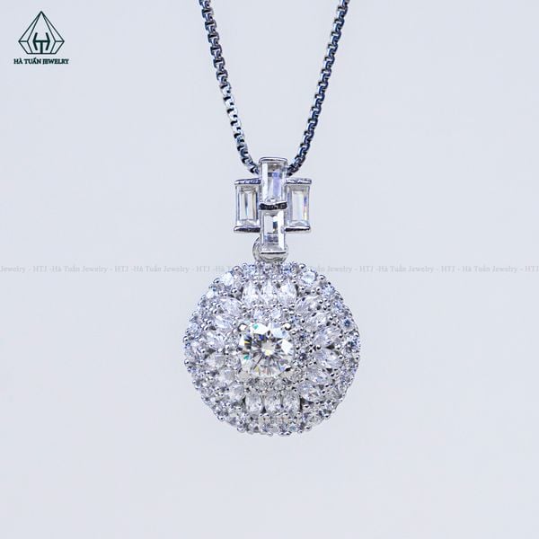  PX276 5mm Mặt dây chuyền tròn 