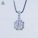  PX263 6mm Mặt dây bát giác khoá hàng đá 