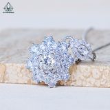  PX280 5.4mm Mặt dây chuyền hoa 8 cánh 