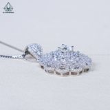  PX285 6mm Mặt dây chuyền tròn đá 