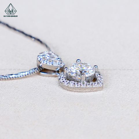 N739 Dây mặt liền trái tim Mois 5mm (Không mã cạnh)