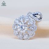  PX272 8mm Mặt dây chuyền hoa đá 