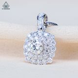  PX294 FULL MOIS 5mm Mặt dây chuyền vuông 