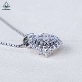  PX294 FULL MOIS 5mm Mặt dây chuyền vuông 