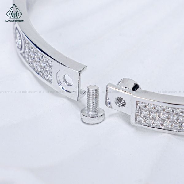  BGX233 Vòng tay Cartier FULL MOIS (Bản 6mm) 