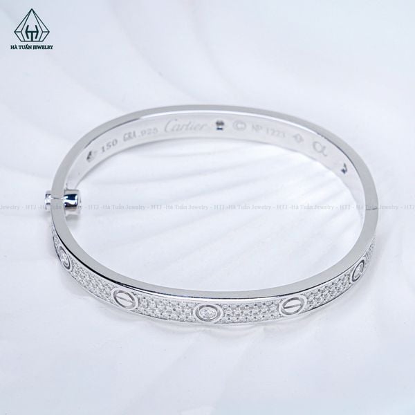  BGX233 Vòng tay Cartier FULL MOIS (Bản 6mm) 