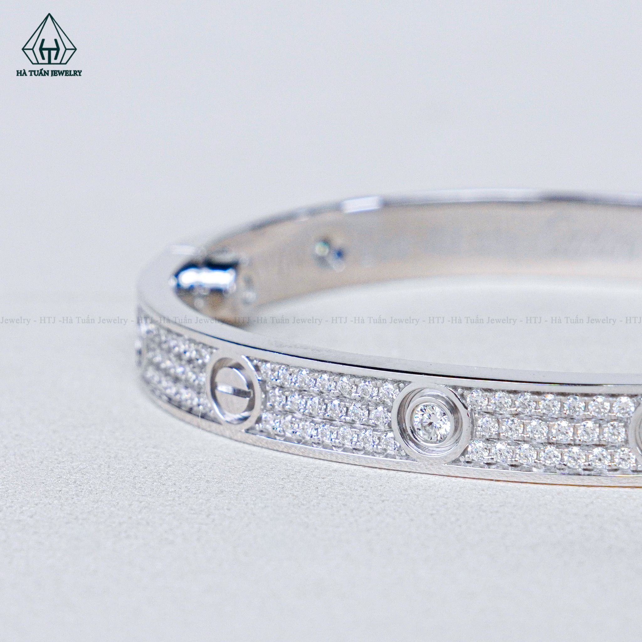  BGX233 Vòng tay Cartier FULL MOIS (Bản 6mm) 