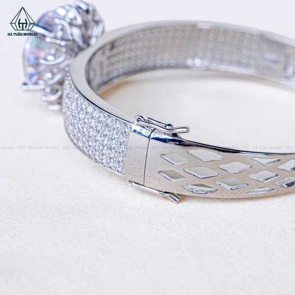 BGX238 Vòng tay chủ 14mm CZ