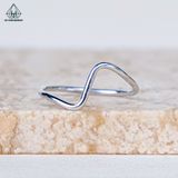  R956 Nhẫn nữ trơn 