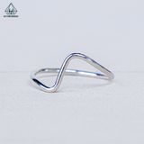  R956 Nhẫn nữ trơn 