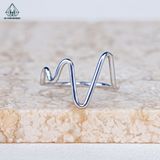  R957 Nhẫn nữ trơn 