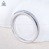  R993 1.5mm Nhẫn nữ full cz nửa hàng 