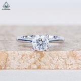  RX618 6.5mm Nhẫn nữ đai trơn 