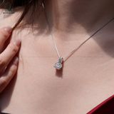  PX265 8mm Mặt dây chuyền đá 