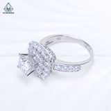  RX703 7mm Nhẫn nữ vuông 