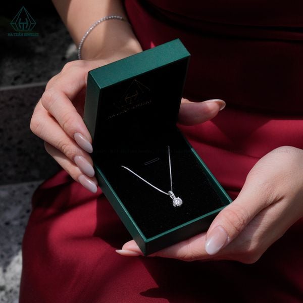  PX091 5-6-6.3mm Mặt dây 1 viên đá 