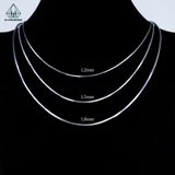  NCX023 1.5mm Dây chuyền mì 