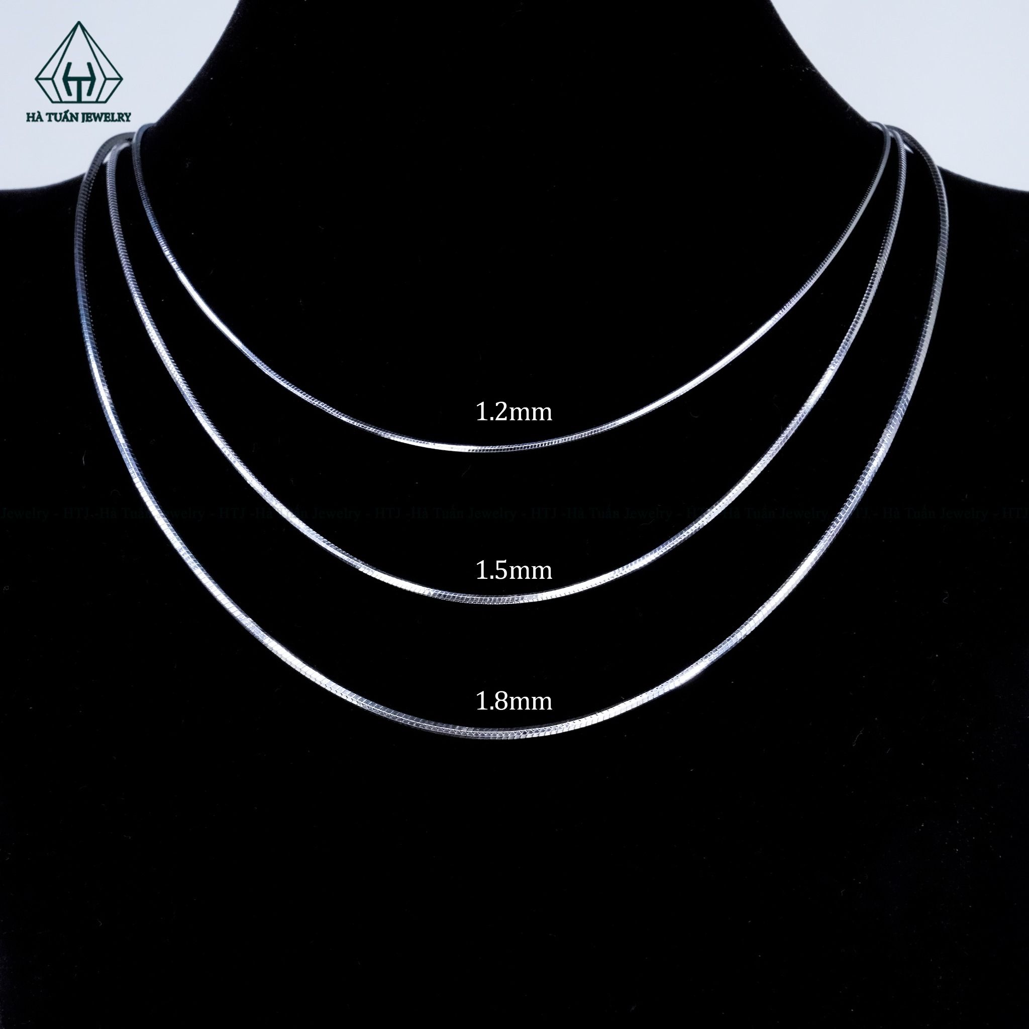  NCX023 1.2mm Dây chuyền mì 