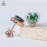  EG063 VH10K 7*7mm Heart Green 