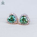  EG063 VH10K 7*7mm Heart Green 
