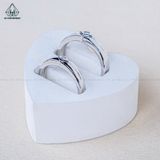  CR176 Nhẫn đôi hình thoi 