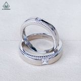  CR175 Nhẫn đôi princess 