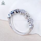  R994 Nhẫn nữ kim tiền cỏ 4 lá 