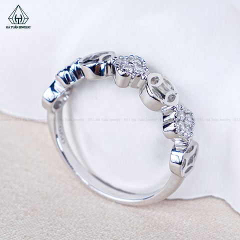 R994 Nhẫn nữ kim tiền cỏ 4 lá