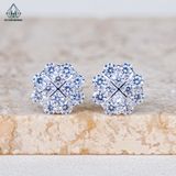  E114 Bông tai cỏ bốn lá 